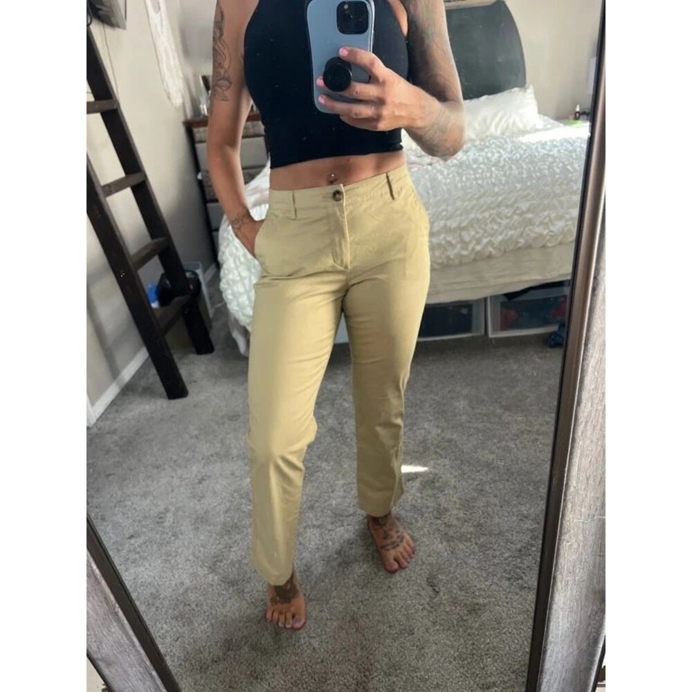 Amazon essentials khaki pants US6- UK 12